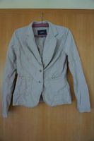 Leichter Blazer in beige von Mexx Gr. 36 mit floraler Stickerei Berlin - Pankow Vorschau