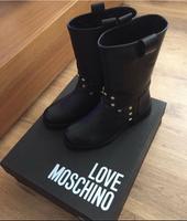Love Moschino Lederstiefel Gr 36 wie NEU Dortmund - Aplerbecker Mark Vorschau