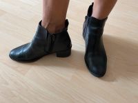 TAMARIS Stiefeletten Ankle Chelsea Boots Gr. 39 schwarz Echtleder Hamburg-Nord - Hamburg Winterhude Vorschau