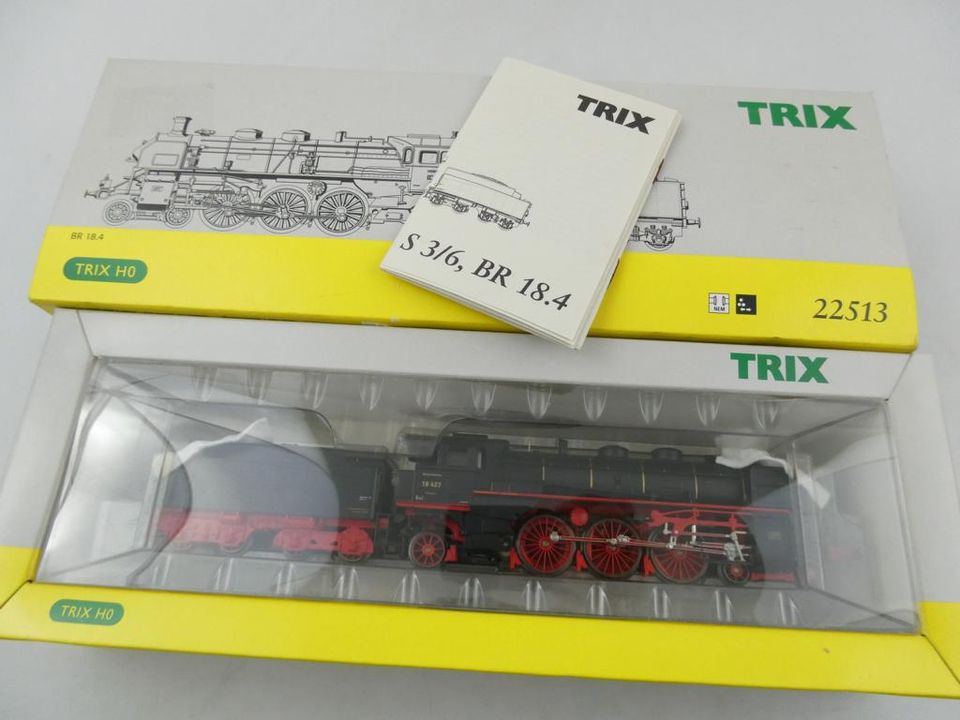 Trix 22513 – Dampflok S3/6 BR 18.4 in Kirchheim unter Teck