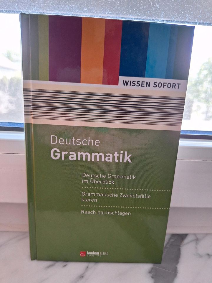 6 Fachbücher Deutsch, 1 Wörterbuch Englisch in Gotha