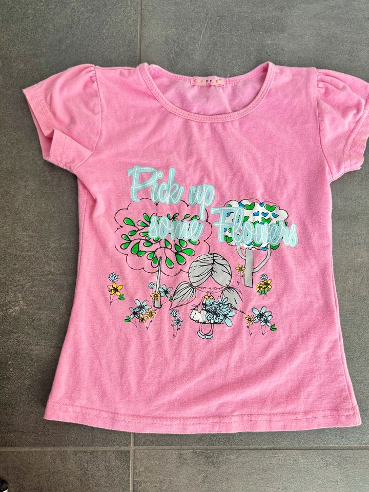 T-Shirt Gr.104/110 Rosa in Amberg