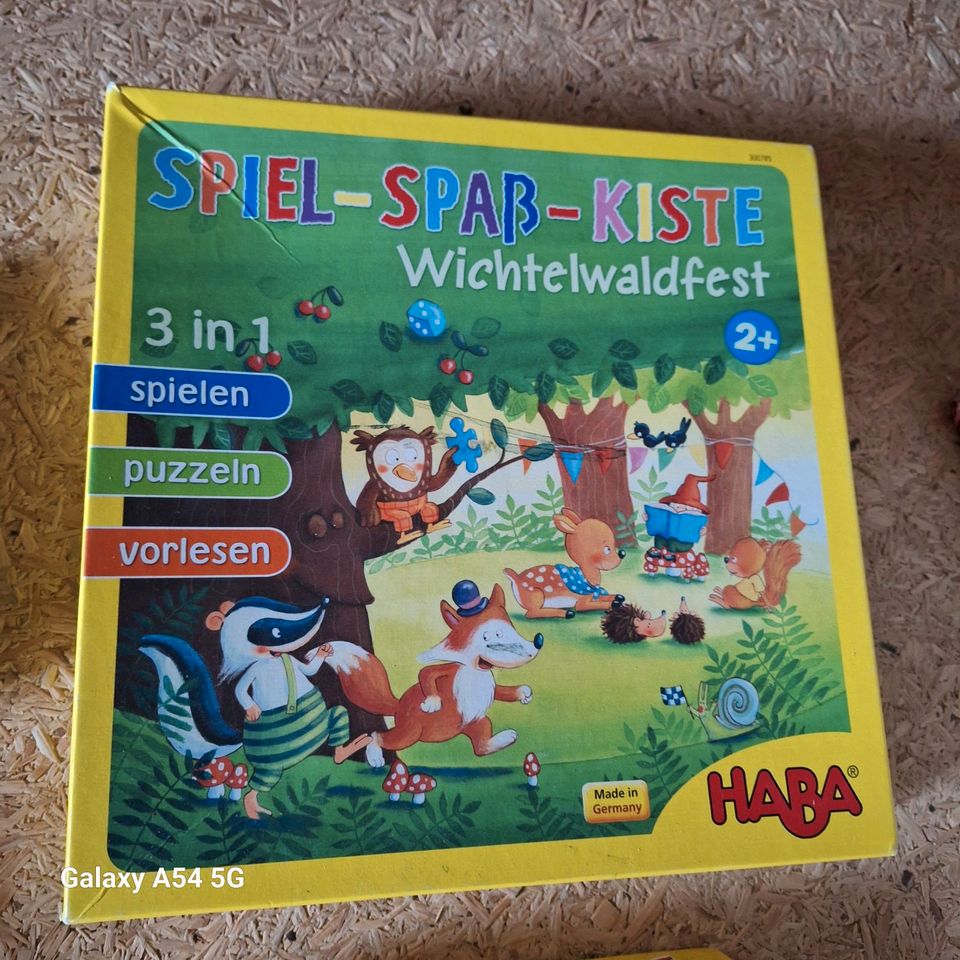 Spiele und Puzzle in Nübbel