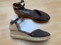 VISCATA Pubol ankle-strap Espadrilles Sandalen mit Keilabsatz 40 Baden-Württemberg - Freiburg im Breisgau Vorschau