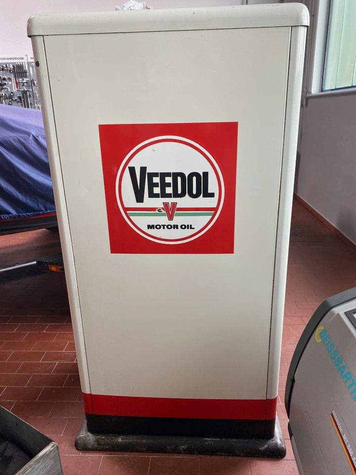 Veedol Ölkabinett (emailliert!) in sehr gutem Zustand !!! in Biberach an der Riß