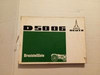 Deutz D 5006 Ersatzteilliste Original Nordrhein-Westfalen - Kamen Vorschau