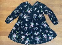 Tunika Bluse Curvy Kleid schwarz Blumen H&M Gr XL 46 48 Nordrhein-Westfalen - Krefeld Vorschau