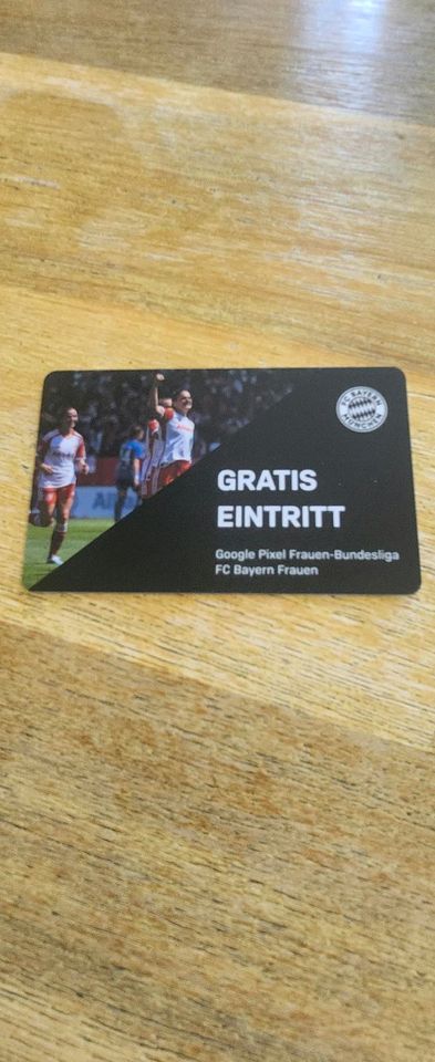 FC Bayern München Coupon Ticket in Rödental