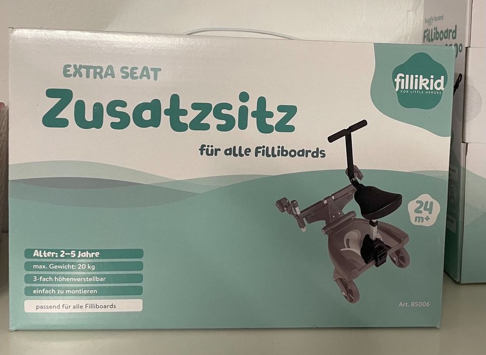 Zusatzsitz für Buggy-Board Filliboard für Kinderwagen in Langenhagen