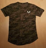 Tshirt cool camouflage mit Aufnäher für Jungs Gr.170 Nordrhein-Westfalen - Tönisvorst Vorschau