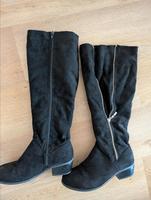 Stiefel schwarz gefüttert mit gold Baden-Württemberg - Hemsbach Vorschau