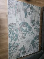 Schöner Teppich 133x195 cm grau creme türkis Nordrhein-Westfalen - Leverkusen Vorschau