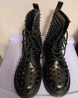 Mega Boots Schwarz mit Spitzen Gr. 40 Bayern - Uffing Vorschau
