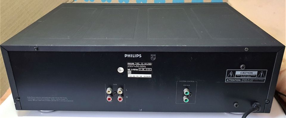 Philips FC-911 autoreverse Doppel Kassettendeck in Eppingen