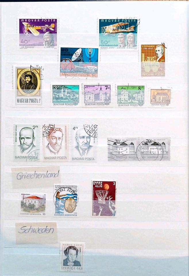Briefmarkensammlung Europa in Landshut