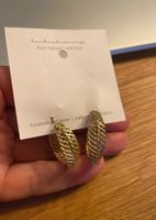 NEU Handmade earrings from Vietnam with love - goldene Ohrringe Baden-Württemberg - Bruchsal Vorschau