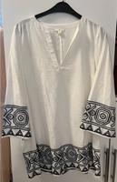 H&M besticktes Tunika-Kleid weiß schwarz Gr. L neu zum Verkauf Hessen - Runkel Vorschau