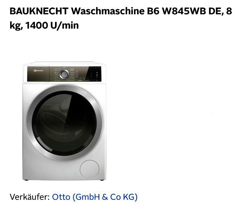 Waschmaschine in Duisburg