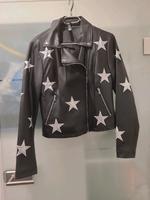 Bonprix Kunstlederjacke Damen schwarz Sterne *ungetragen  gr. 38 Nordrhein-Westfalen - Herzogenrath Vorschau