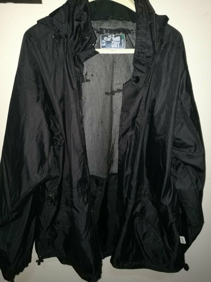 VAUDE Ceplex Wind Regen Jacke m Cap grey 50 black XL 52 54 in Hamburg