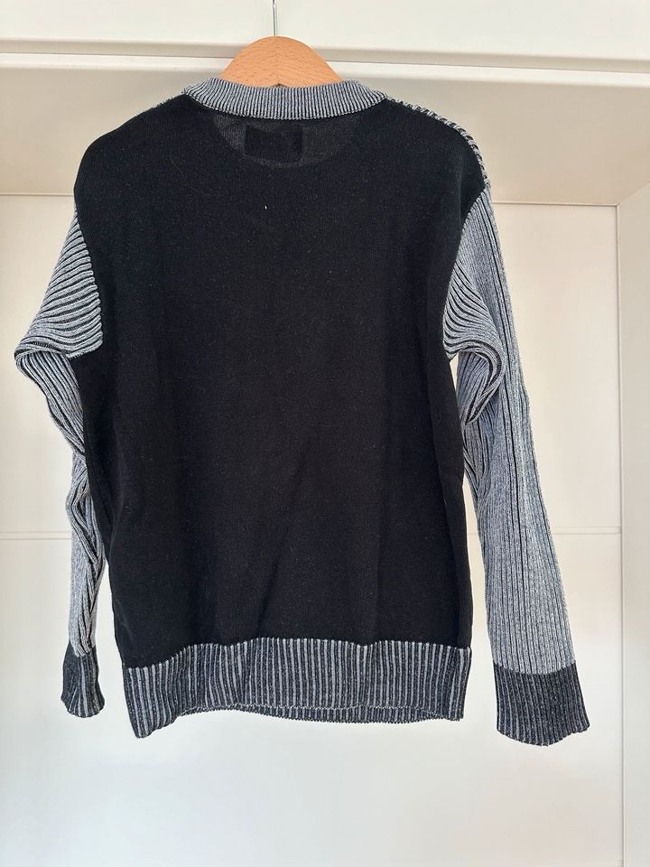 Stone Island Junior Pullover 128 schwarz/weiß in Ravensburg