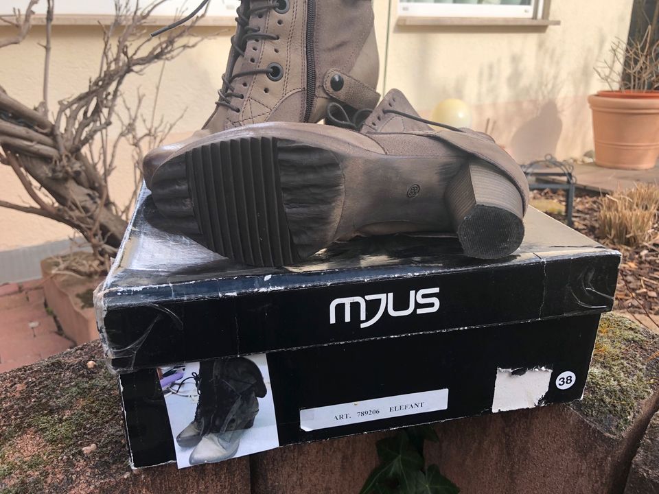 Stiefel Mjus Größe 38 Damen Stiefeletten in Mainz