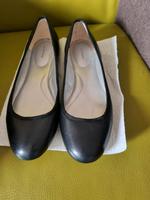 Ballerina Größe 39 Leder, schwarz Baden-Württemberg - Backnang Vorschau