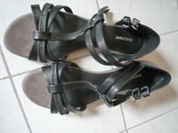 Sandalen NEU Gr. 40 schwarz Bayern - Breitenberg Vorschau