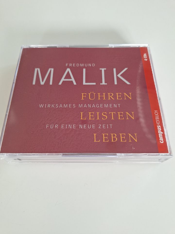 F. Malik: Führen - Leisten - Leben,  4 CDs in Landshut