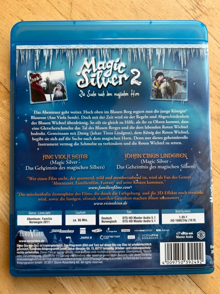 Neu! Blu-ray Disc 3D DVD Magic Silver 2 in Schwabach