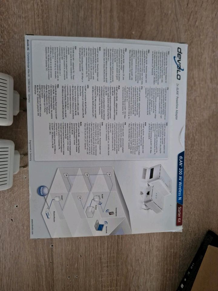 Devolo dlan 200 500 WiFi AV Wireless N powerline starter kit 4x in Dortmund