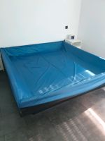 Bettgestell für Wasserbett 200x220cm schwarz Kunstleder Baden-Württemberg - Singen Vorschau