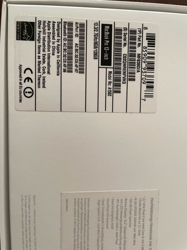 Apple MacBook Pro 13.3 + viel Zubehör in Passow Brandenburg