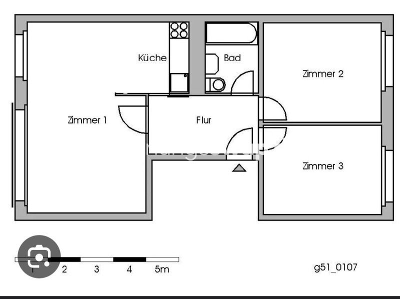 Wohnungsswap - 3 Zimmer, 55 m² - Höchste Straße, Friedrichshain, Berlin in Berlin