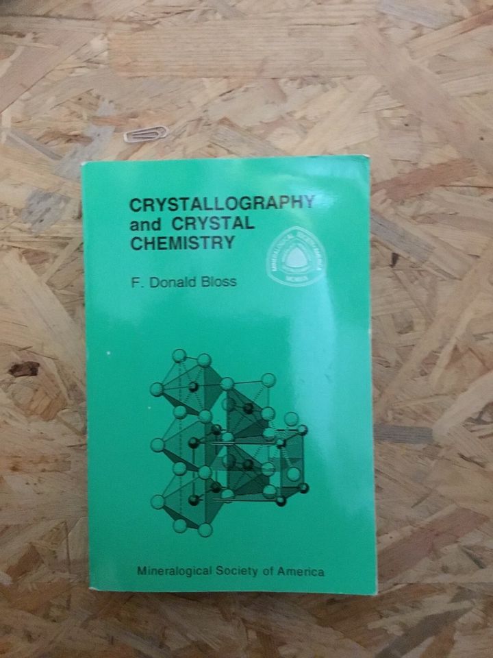Bücher Mineralogie/Kristallographie/Crystallographie in Isen