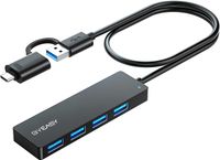 NEU BYEASY 4 Port USB 3.1 Splitter mit Type C Adapter Schwarz Baden-Württemberg - Mannheim Vorschau