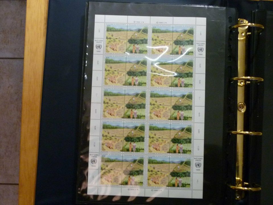 Briefmarken Bögen DDR Gedenkmarken in Borken