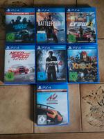 Ps4 Spiele Need for Speed Uncharted Battlefield Knack The Crew Hessen - Schrecksbach Vorschau