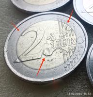 Seltene Fehlprägung: 2 Euro Münze aus 1999, geprägt in Finnland Nordrhein-Westfalen - Mülheim (Ruhr) Vorschau