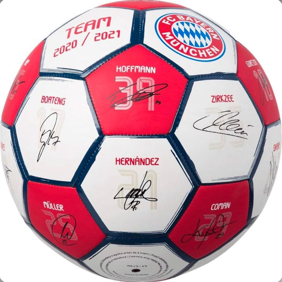 Fc Bayer München Signature Ball 2020/2021 in Hofgeismar