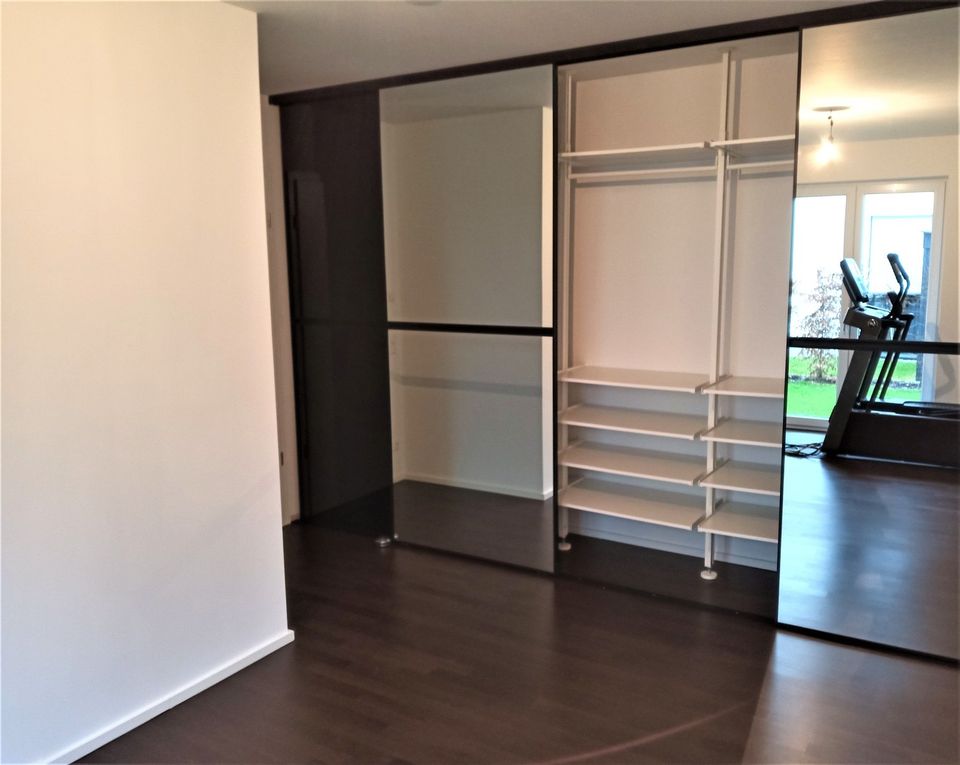 Idyllische 3-Zimmer Wohnung mit 140m² Garten, Wärmepumpe und TG Wallbox (München-Ludwigsfeld) in München