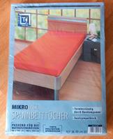 Spannbetttuch für 90-100x200cm blau Baden-Württemberg - Schwäbisch Hall Vorschau