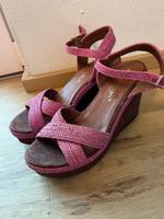 Bruno Premi Sandalen 39 Pink Braun Keilabsatz Kork Bayern - Amberg Vorschau