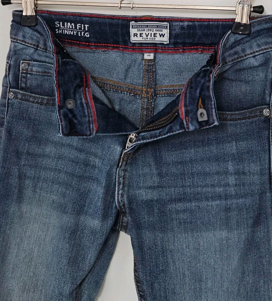 REVIEW Jeans Slim fit 140 für schmale Jungs in Frankfurt am Main