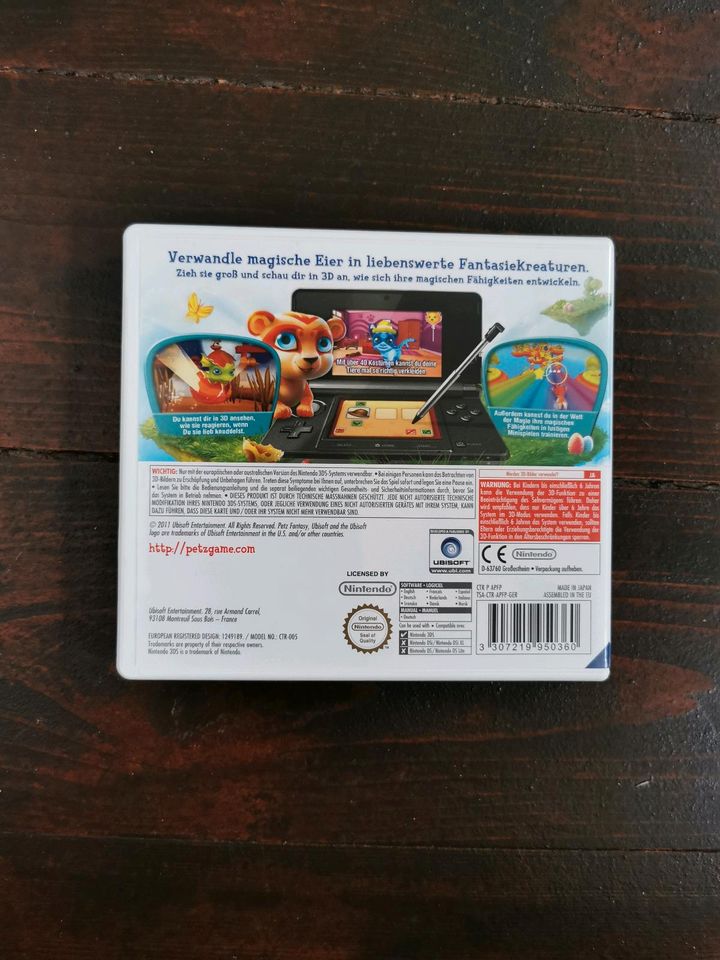 Nintendo 3DS Petz Fantasy Spiel in Coburg