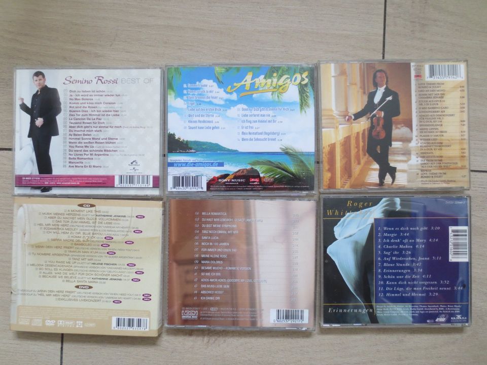 Andre Rieu Semino Rossi Roger Whittaker Amigos CD in Oftersheim