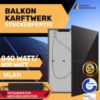 Balkonkraftwerk 840 / 800 Watt Photovoltaik PV Solaranlage WIFI Sachsen-Anhalt - Vogelsdorf Vorschau