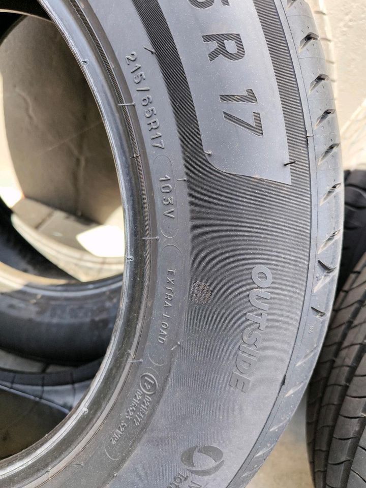 Sommerreifen 215/65 R 17 Michelin in Meinhard