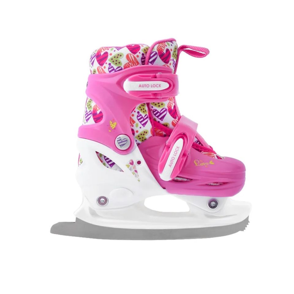 SMJ Hearts Girl Set 3in1 Inliner/Rollschuhe/Schlittschuh Gr.26-29 in Burghaslach