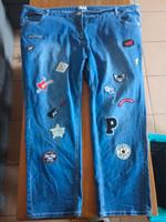 Sheego Jeans 56 Blau Aufnäher vorne Hessen - Laubach Vorschau